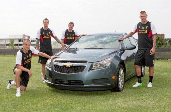 Chevrolet: Uradni avtomobilski partner nogometnega kluba Liverpool FC