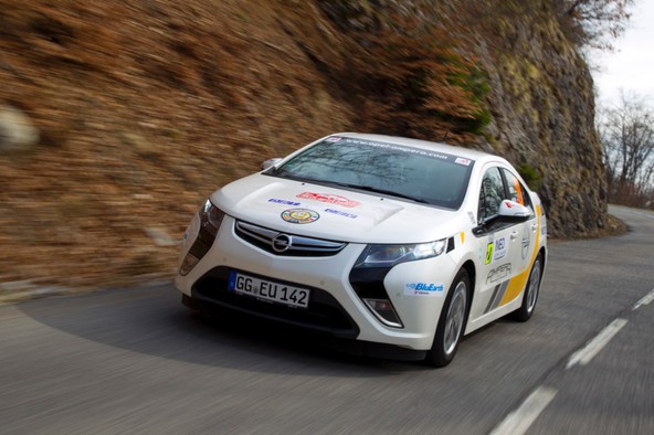 Ubranitev naslova: Opel Ampera na Rallye Monte-Carlo
