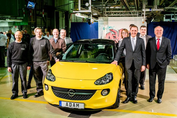 Uraden začetek izdelave Opel ADAMA: Sodoben življenjski slog in inovacije »Made in Eisenach«