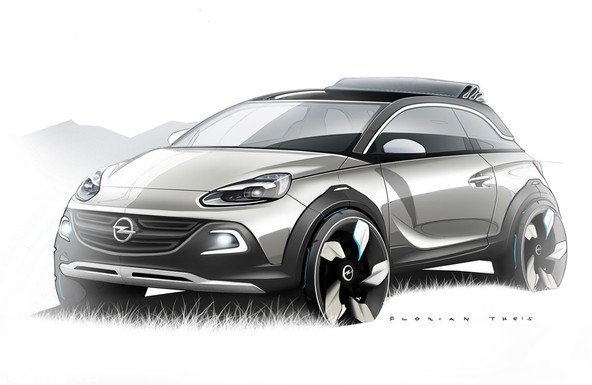 Opel ADAM ROCKS Concept: Svoboda v svoji najbolj individualni obliki