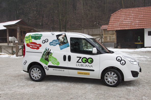 Opel & Živalski vrt Ljubljana : Combo poskrbi, da se živalim dobro godi