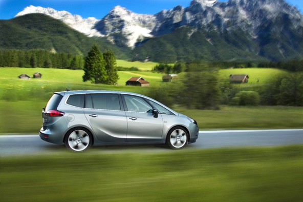 Opel Zafira Tourer 1.6 CDTI: Sedem sedežev in najvišja stopnja učinkovitosti