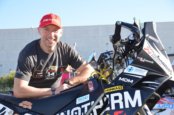 Reli Dakar 2014 - Rosario, Argentina: Stanovnik opravil tehnični pregled