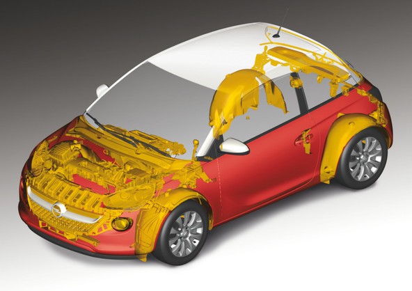 Sodobna reciklaža: Opel ADAM zmanjšuje porabo surovin in energije