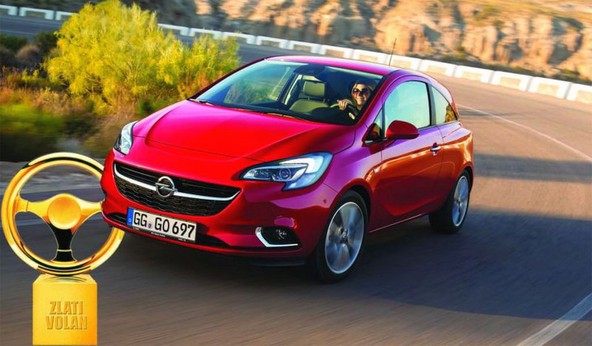 Zlati volan 2014: Opel Corsa zmagovalka slovenskega izbora