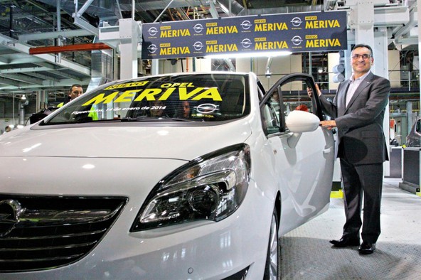 Nova Opel Meriva: Opel zagnal proizvodnjo nove Merive v Zaragozi
