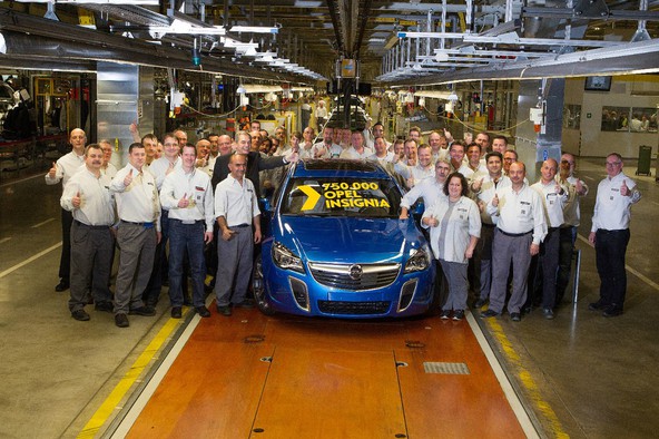 Opel: Mejnik uspešnosti: 750.000 Insignij