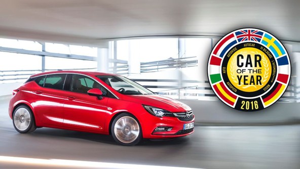 Opel Astra: Nova Astra je 'Evropski avto leta 2016'