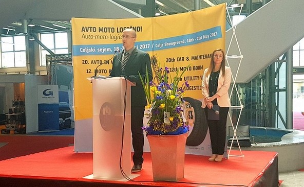 Vse kar pelje, pelje v Celje: Odprtje sejmov Avto in vzdrževanje, Moto boom, Gospodarska vozila in Logistika