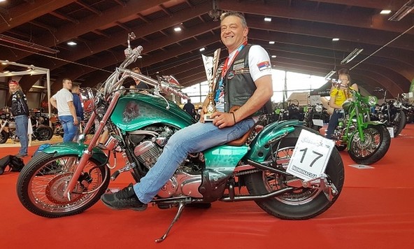 Avto-moto-logistični četverček v Celju: Nagrada za najlepše predelan motor odšla v tujino