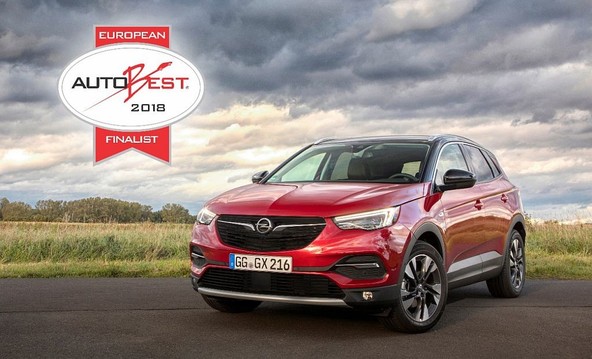 Novi Opel Grandland X: Grandland X med finalno šesterico AUTOBEST 2018