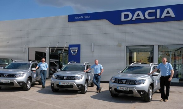Dacia in Gorska reševalna zveza Slovenije: DACIA – ZANESLJIVI PARTNER GORSKIH REŠEVALCEV