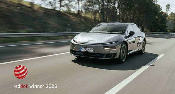 XPENG P7+ : XPENG-ova fastback limuzina prejela nagrado za izstopajočo obliko izdelka
