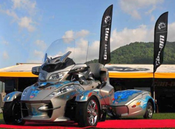 Bombardier Recreational Products: Veliko srečanje vozil Spyder Roadster