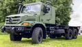 Mercedes-Benz Special Trucks širi svoj obrambni portfelj: Štiriosno vozilo Zetros z vsekolesnim pogonom prvič na ogled na sejmu Eurosatory
