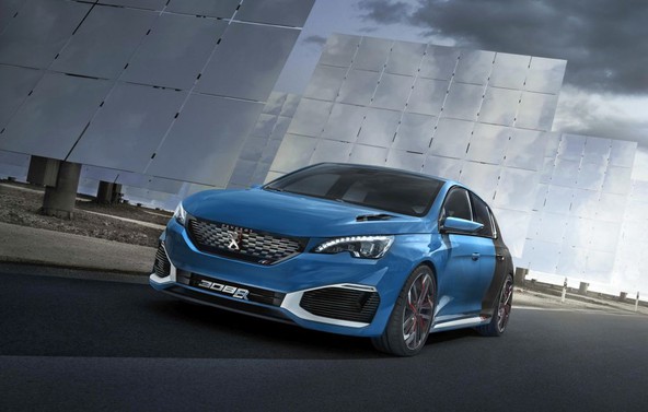 PEUGEOT 308 R HYbrid: Kompaktna kombi-limuzina z zmogljivostmi ultra športnega avtomobila