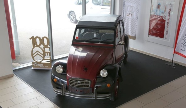 Znamka CITROËN v Sloveniji: PRODAJNA MREŽA CITROËN V ZNAMENJU STOLETNICE