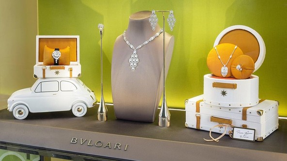 FIAT in Bulgari: Nakit Bulgari na ogled s Fiatom 500