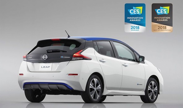 Nissan LEAF: Novi LEAF je prejel prvo mednarodno nagrado