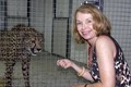 ZOO Ljubljana: Leoparda je prišla pozdravit tudi direktorica ZOO Ljubljana mag. Zdenka Ban Fischinger.