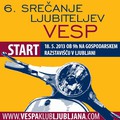 Vespa klub Ljubljana: 6. tradicionalno srečanje ljubiteljev Vesp