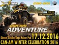 Can-Am Winter Celebration: Zadnji Can-Am Adventure v letu 2016 je že pred vrati!!