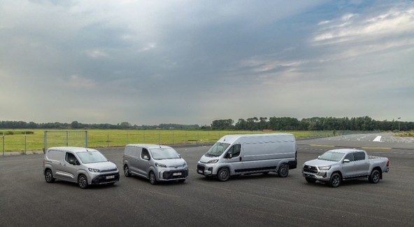 Sejem IAA Transportation 2024 : Toyota bo na sejmu predstavila celotno paleto vozil Professional