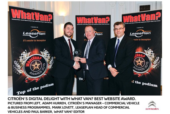 What Van? Awards 2015: Citroën osvojil