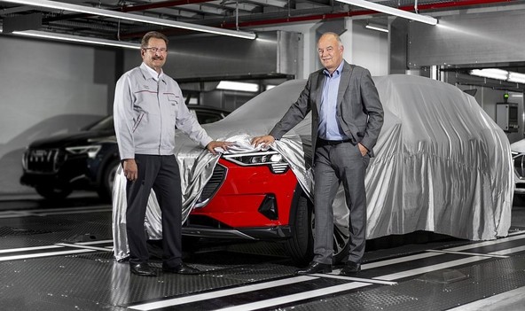 Audi na poti v prihodnost: Začetek proizvodnje Audija e-tron