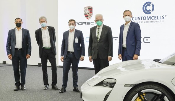 Cellforce Group GmbH: Skupno podjetje družb Porsche in Customcells 