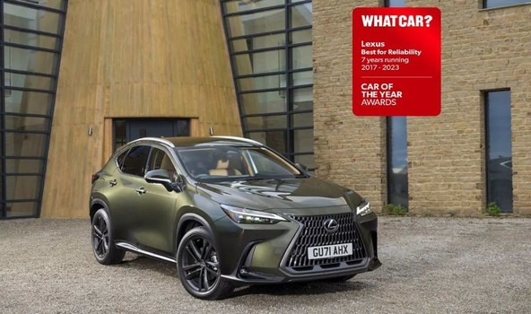 Letna raziskava revije What Car?: LEXUS: PREPRIČLJIVO NAJBOLJŠI NA PODROČJU ZANESLJIVOSTI 