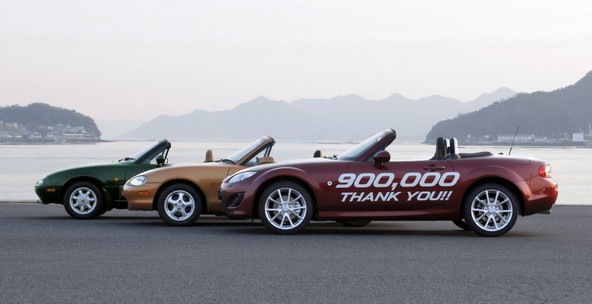 Mazda: 900.000 proizvedenih mazd MX-5