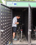 Projekt MUSE mojEkolo: SLOVESNA OTVORITEV VAROVANE KOLESARNICE ZA ELEKTRIČNA KOLESA