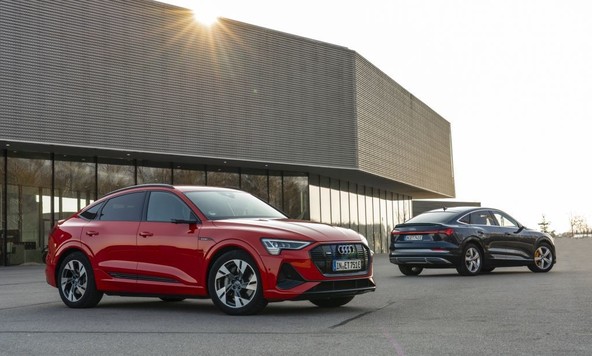 Audi e-tron Sportback: Športno-eleganten dizajn in večja učinkovitost