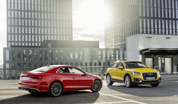 Euro NCAP: pet zvezdic za Audi A5 in Audi Q2: Najboljša ocena za aktivno in pasivno varnost s funkcijo za zaščito pešcev