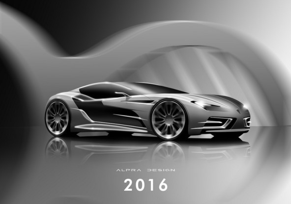 AUTOVIZIJE: 22 let koledarske eksotike: KOLEDAR ALPRA DESIGN 2016