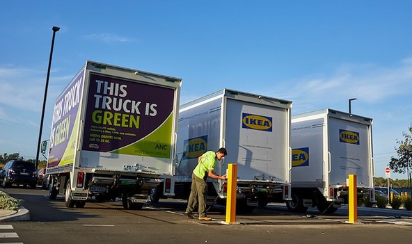 All Purpose Transport (APT) : IKEA s prvim, 100-odstotno električnim tovornjakom za dostavo 