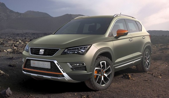 SEAT Ateca X-Perience: Zvezda SEAT-ovega inovativnega razstavnega prostora na avtomobilskem salonu v Parizu