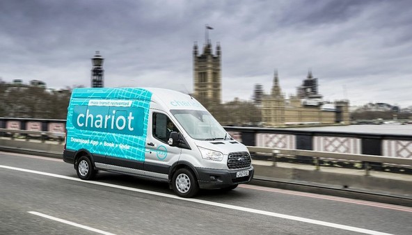 Prevozne storitve Chariot prihajajo v Evropo: Prva postaja je London s štirimi progami, ki bodo olajšale prevoze na delo