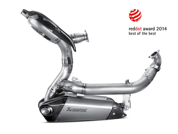 Red Dot Award 2014: Akrapovič prejel prestižno nagrado Red Dot