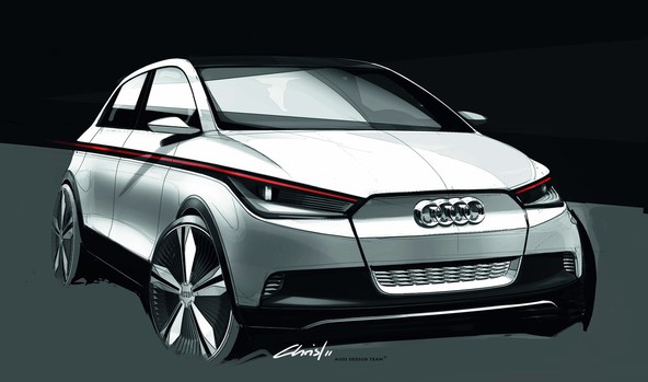 Audi A2 concept : Prostorski koncept na prestižni ravni 
