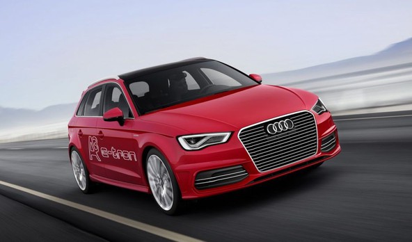 Audi A3 Sportback e-tron: Izjemno učinkovit koncept