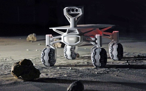 Misija na Luno: AUDI AG pomaga nemški ekipi na tekmovanju Google Lunar XPRIZE