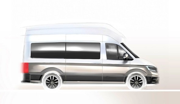 Volkswagen Gospodarska vozila: Serijsko vozilo na osnovi študije California XXL