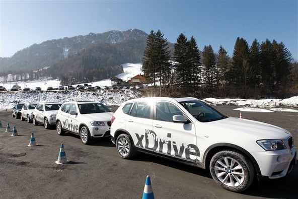 BMW xDrive Live Tour: Doživetje štirikolesnega pogona BMW xDrive