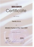 Trendy & Brabus: Brabusov poslovni partner leta 2009