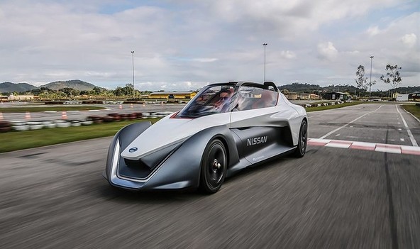 Nissan BladeGlider: Nissanova naelektritev na festivalu hitrosti v Goodwoodu