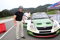 Bojan Križaj v dirkalniku Škoda Fabia S2000