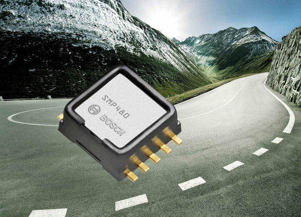 Bosch SMP480: Novi senzor barometrskega tlaka je za 75 odstotkov manjši