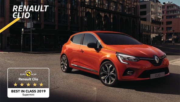 Novi Renault Clio : NAJVARNEJŠI V RAZREDU MESTNIH AVTOMOBILOV
